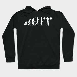 Funny Weightlifting Evolution Gift For Weightlifters Hoodie